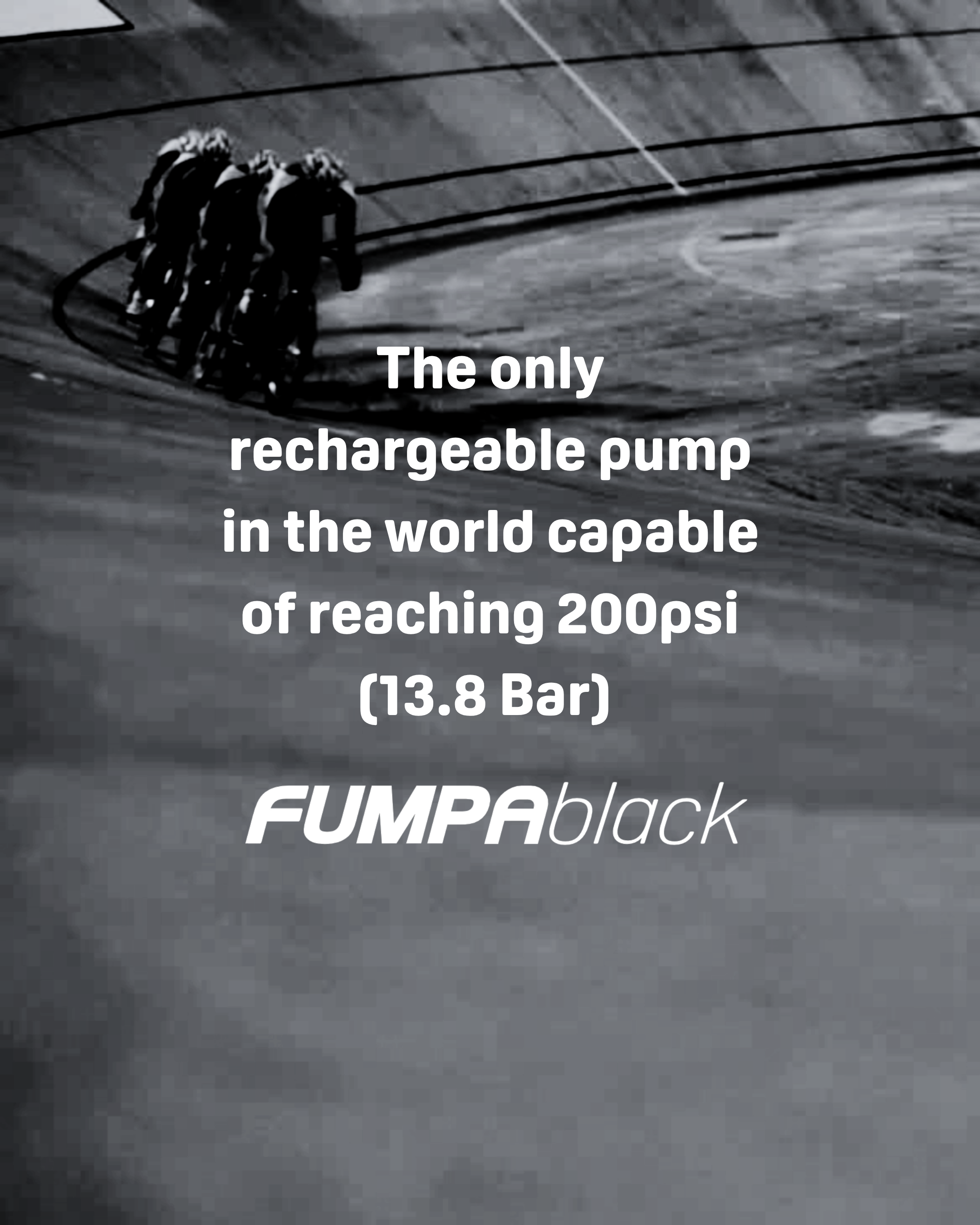 Fumpablack 200psi bike pump