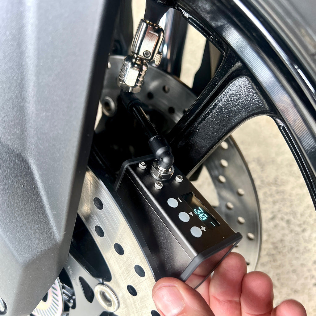 MiniMoto motorbike pump