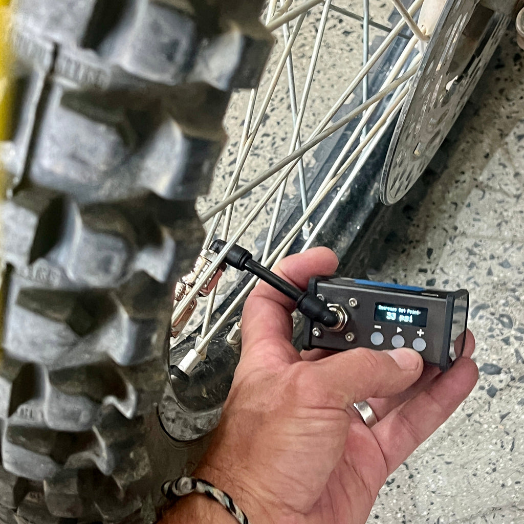 MiniMoto motorbike pump