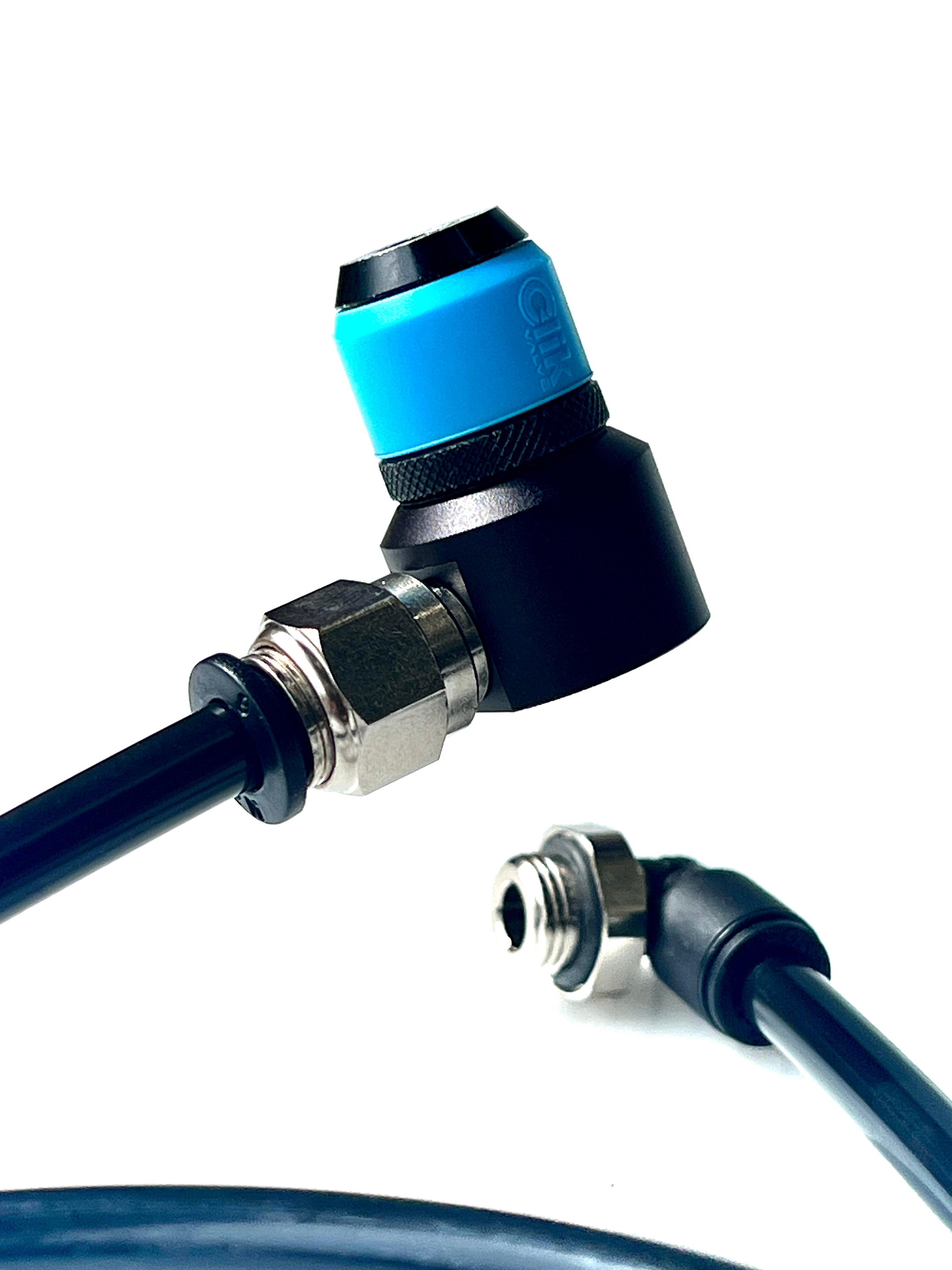 Clik Valve Right-Angled Extension Nozzle