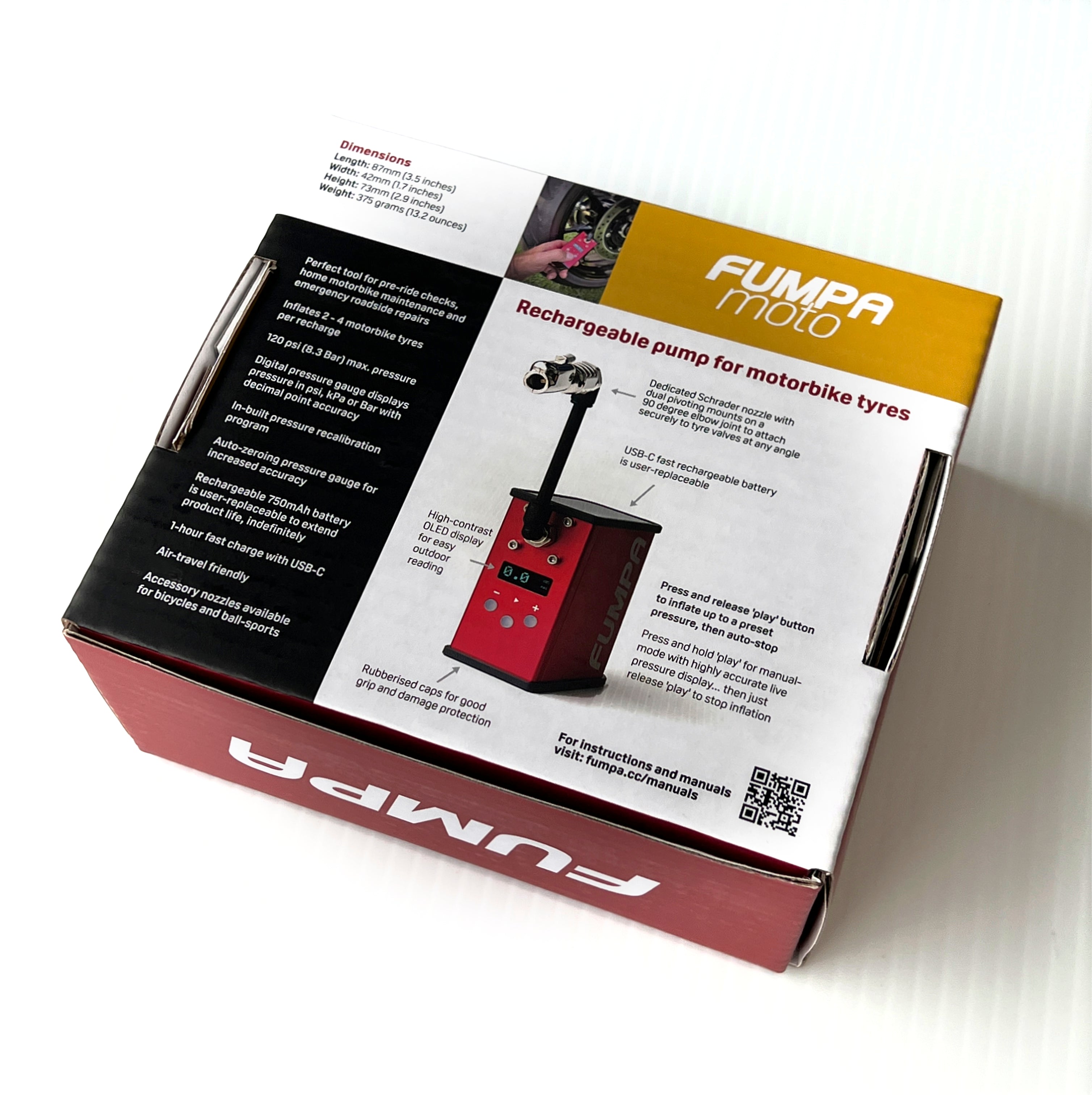 Fumpa Moto motorbike pump