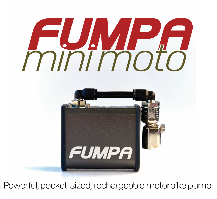 MiniMoto motorbike pump